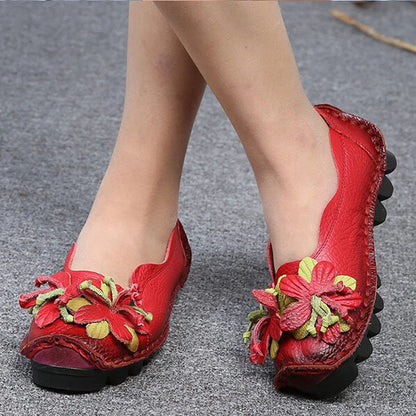 SL | Chaussures de loisirs glamour avec détails floraux
