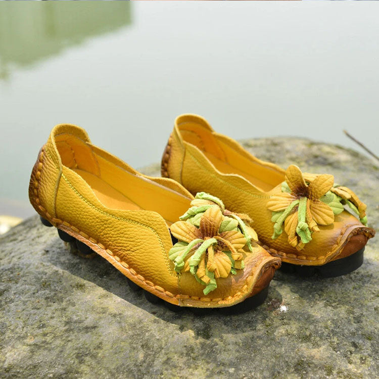SL | Chaussures de loisirs glamour avec détails floraux