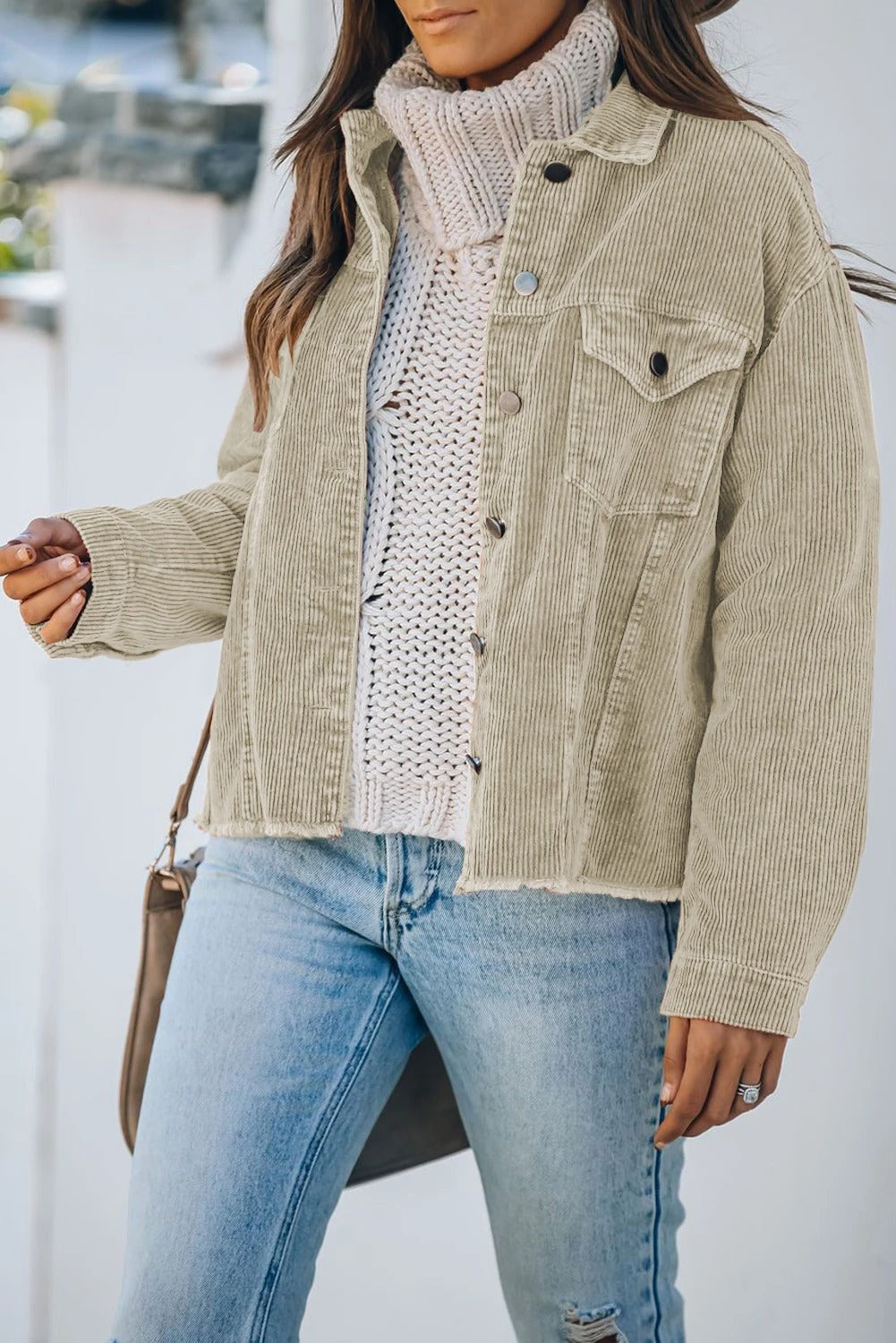 Veste au style vintage intemporel