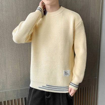 EP | Pull-over vintage à col rond