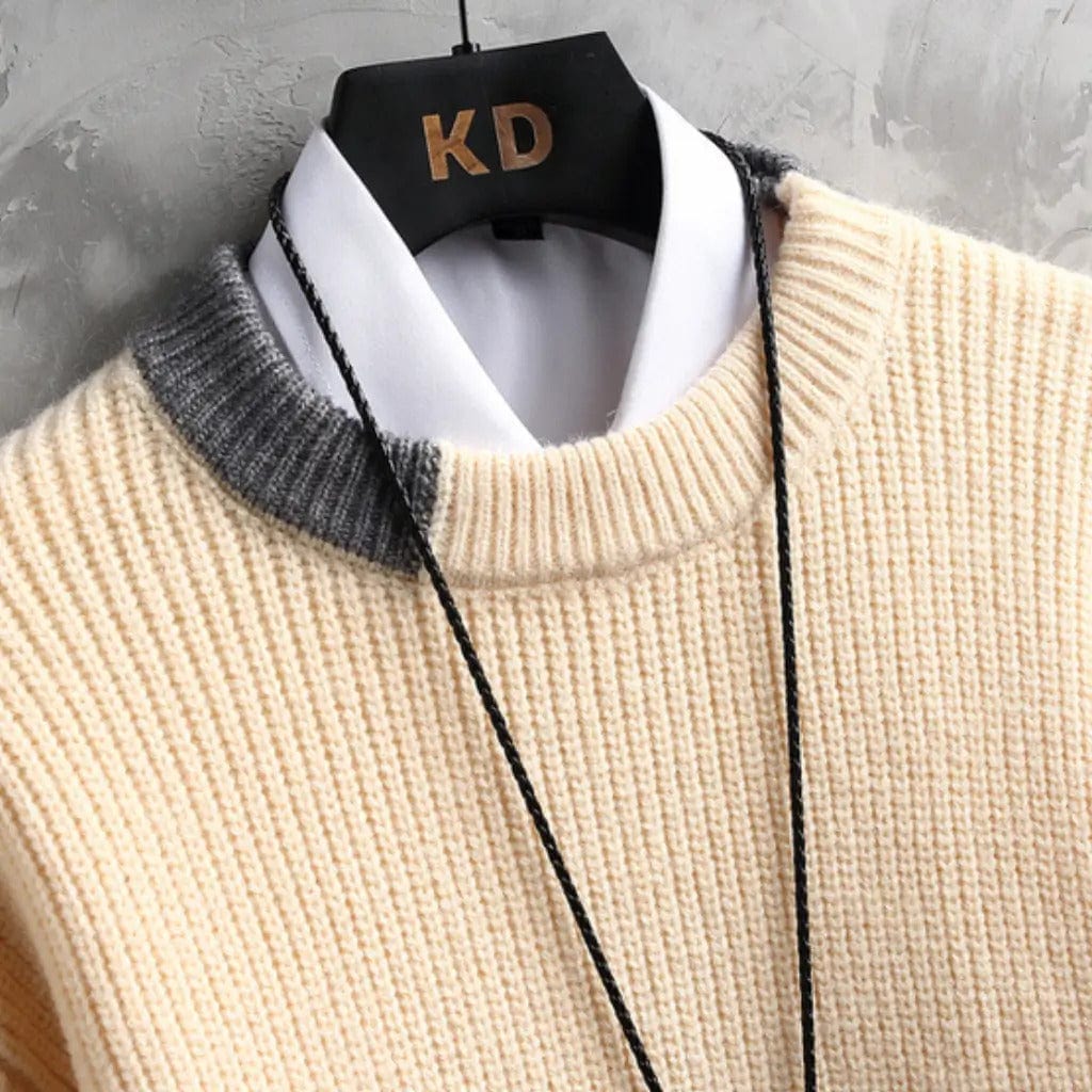 EP | Pull-over vintage à col rond