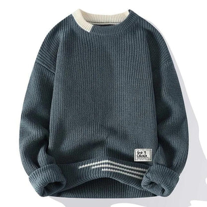 EP | Pull-over vintage à col rond