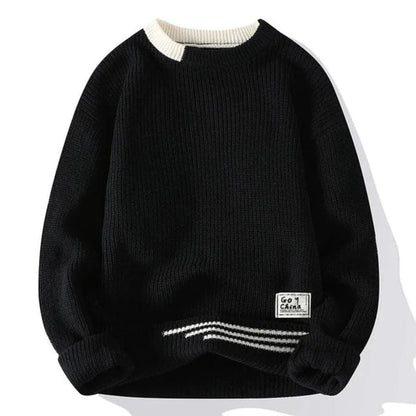 EP | Pull-over vintage à col rond