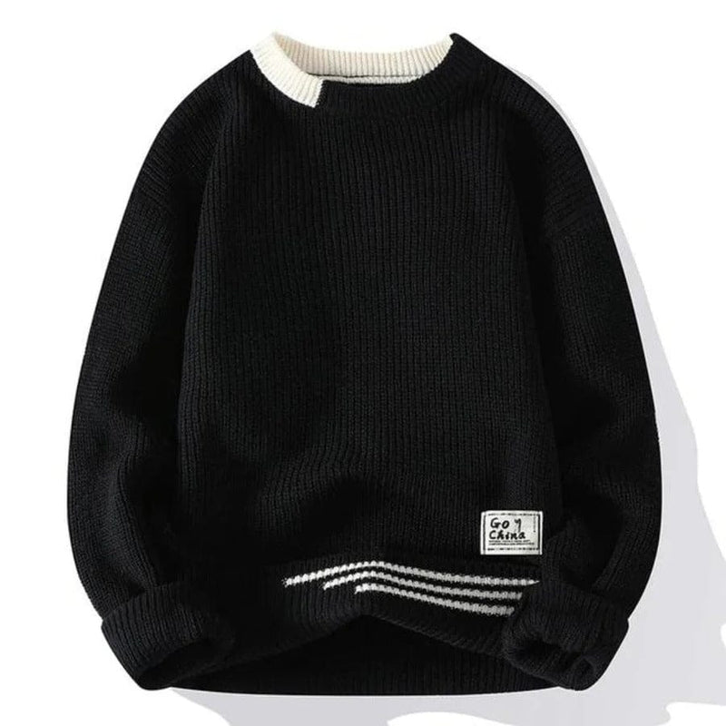 EP | Pull-over vintage à col rond