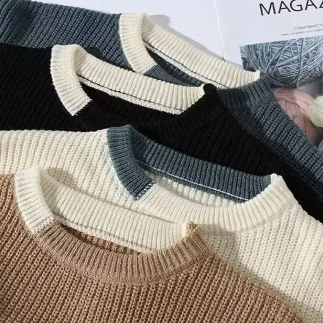 EP | Pull-over vintage à col rond