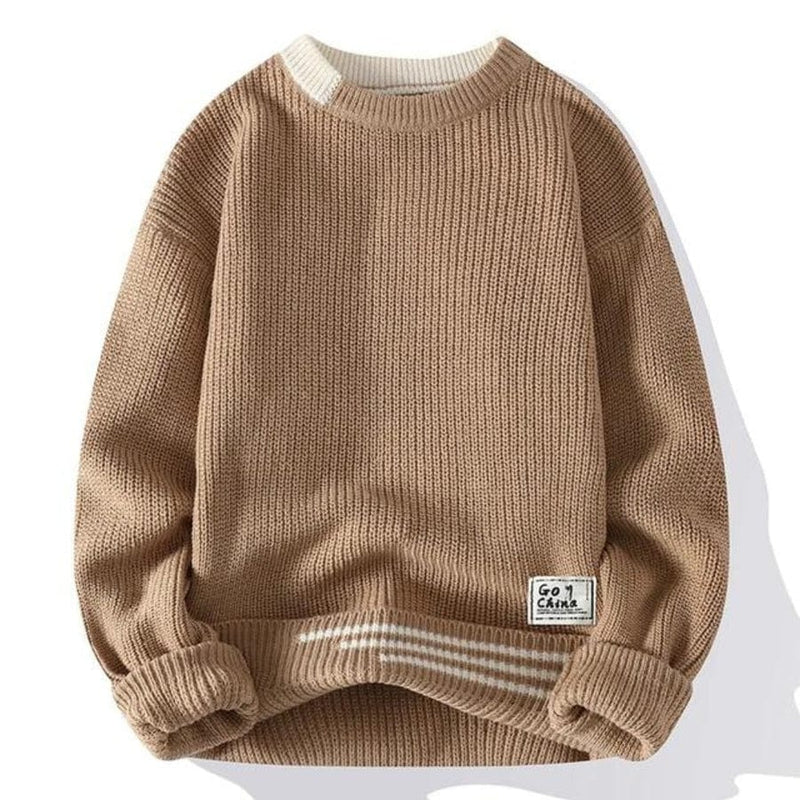EP | Pull-over vintage à col rond