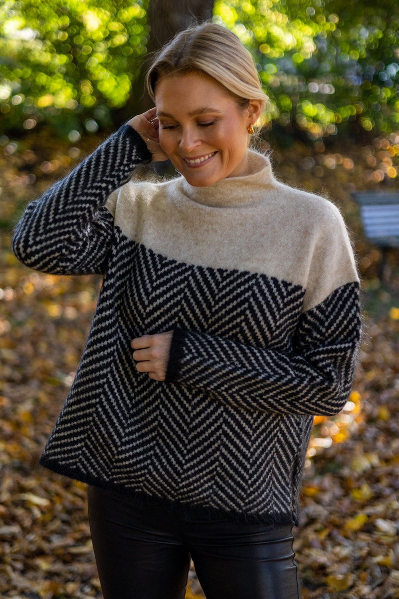 Pull au design classique