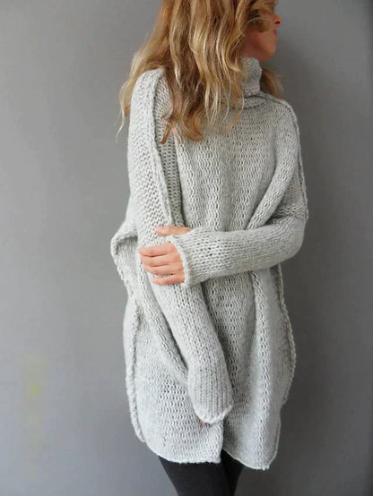 EP | Pull gris grande taille