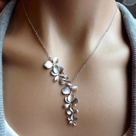 Argent Collier classique au charme intemporel