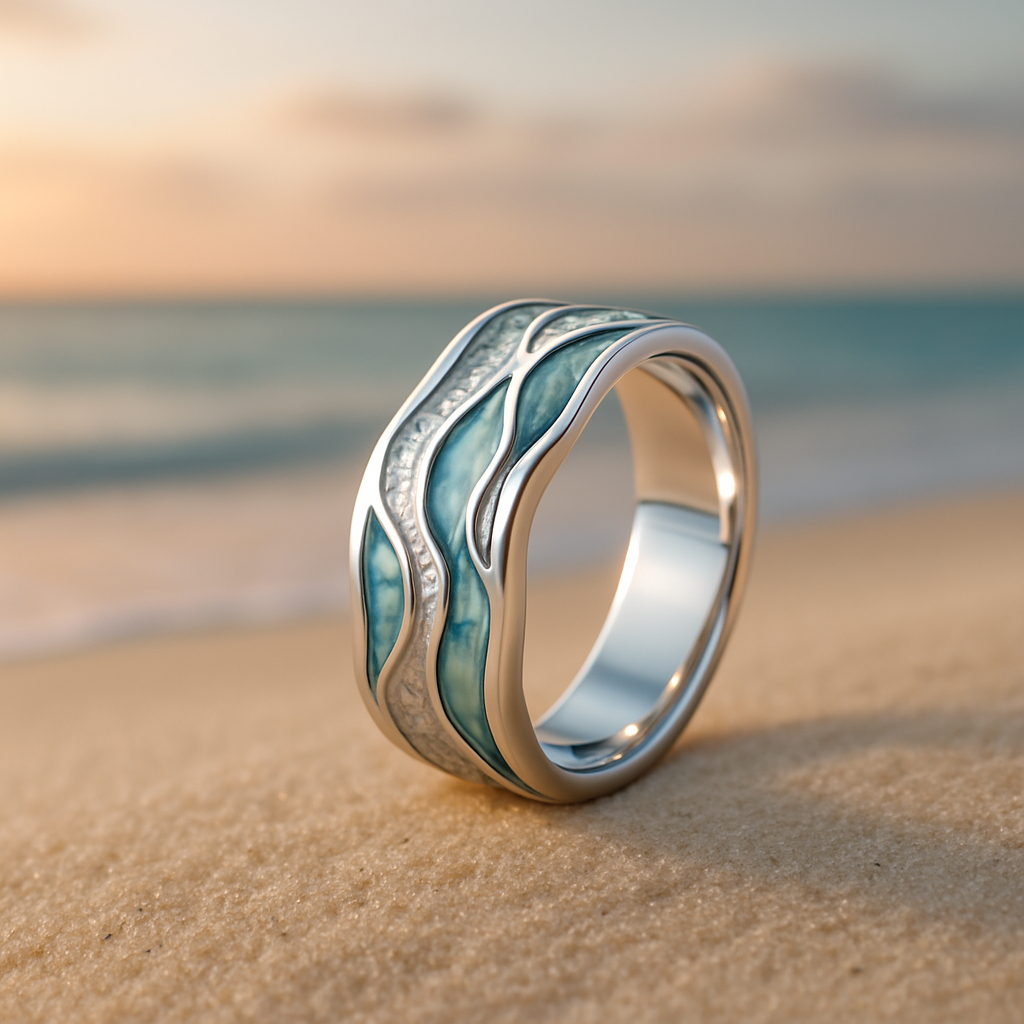Argent Bague artisanal délicat