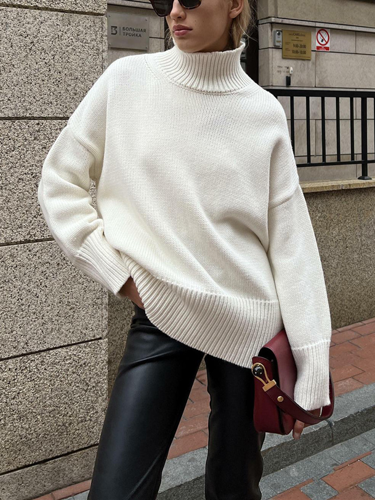 Pull au design réfléchi