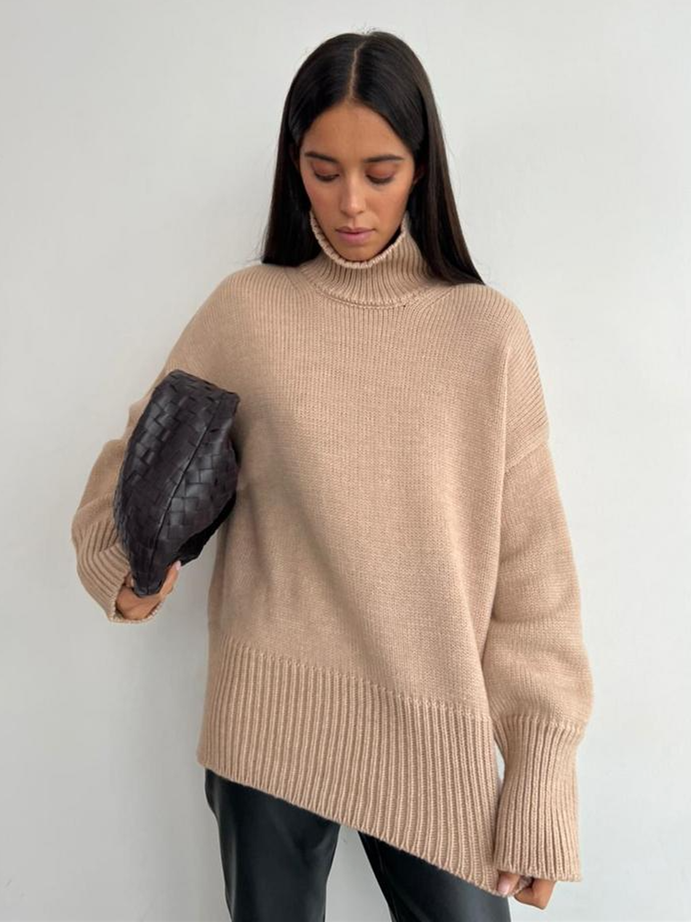 Pull au design réfléchi