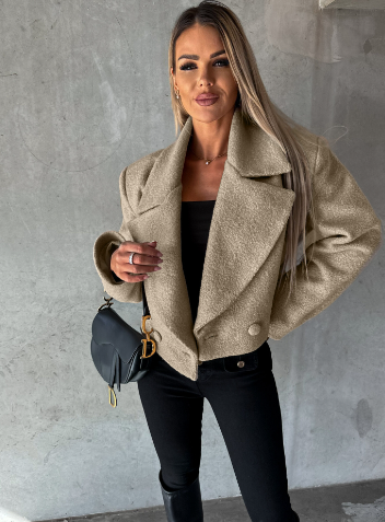 EP | Veste longue avec boutons et poches