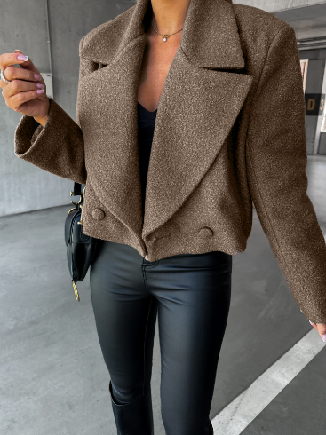 EP | Veste longue avec boutons et poches