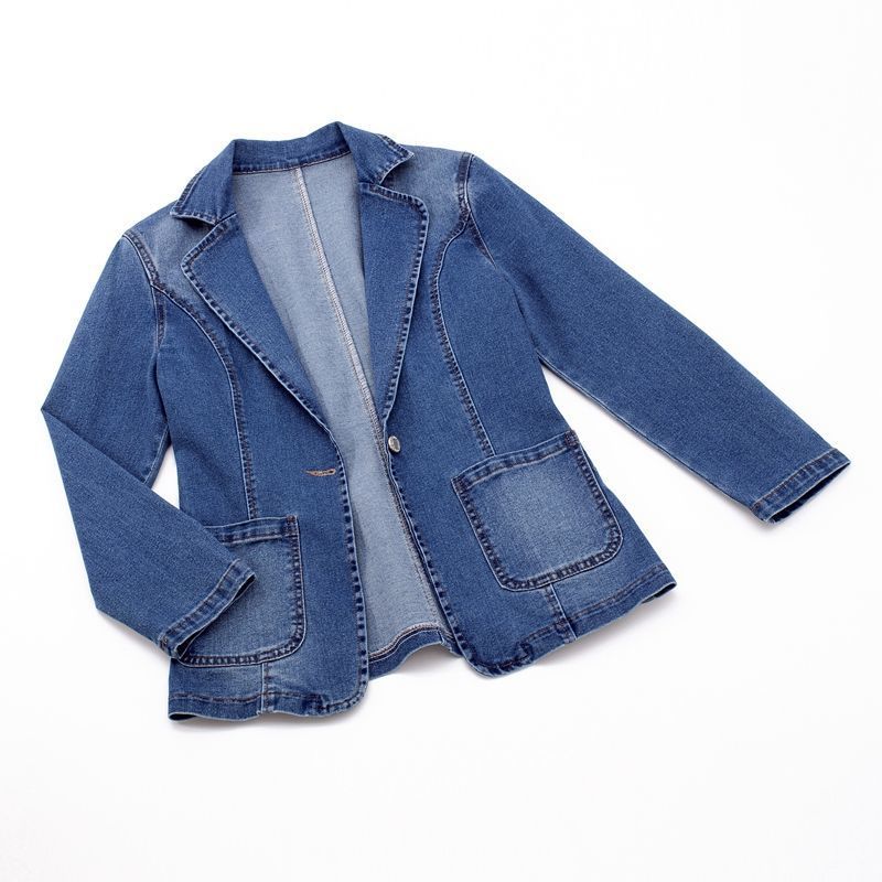 EP | Blazer classique en denim d'Ida