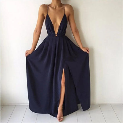 SL | Robe midi romantique en tulle avec décolleté en V