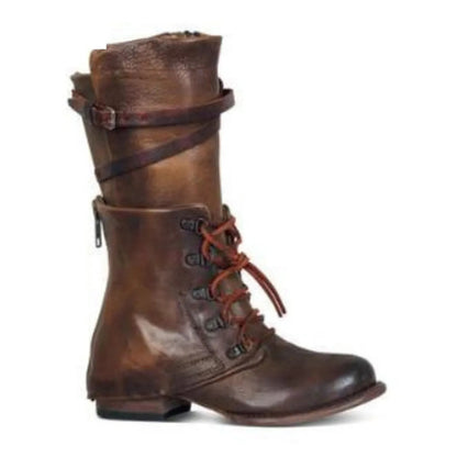 SL | Bottes à lacets boho
