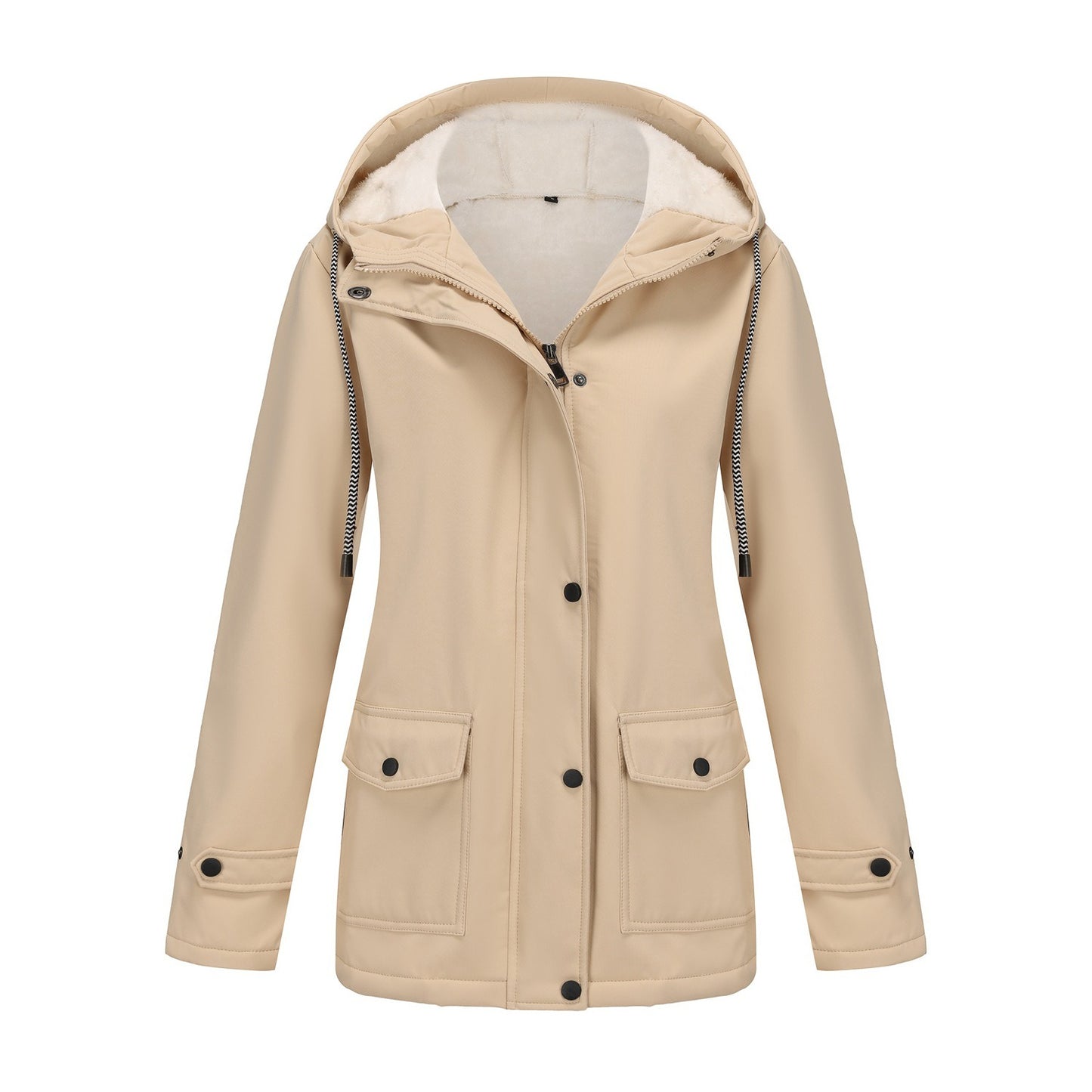 Manteau au design réfléchi
