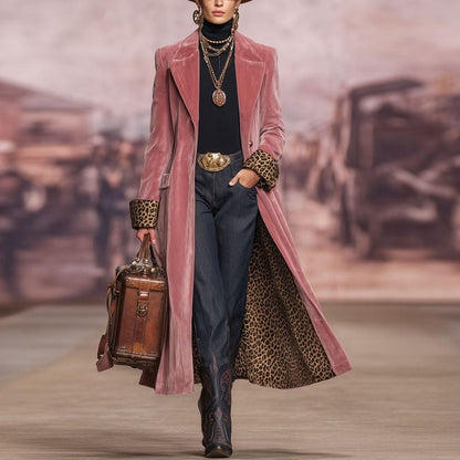 Manteau vintage classique à la coupe flatteuse