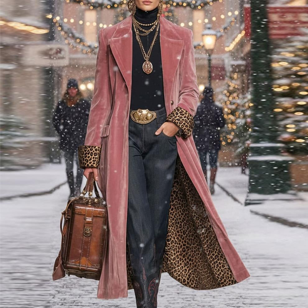 Manteau vintage classique à la coupe flatteuse