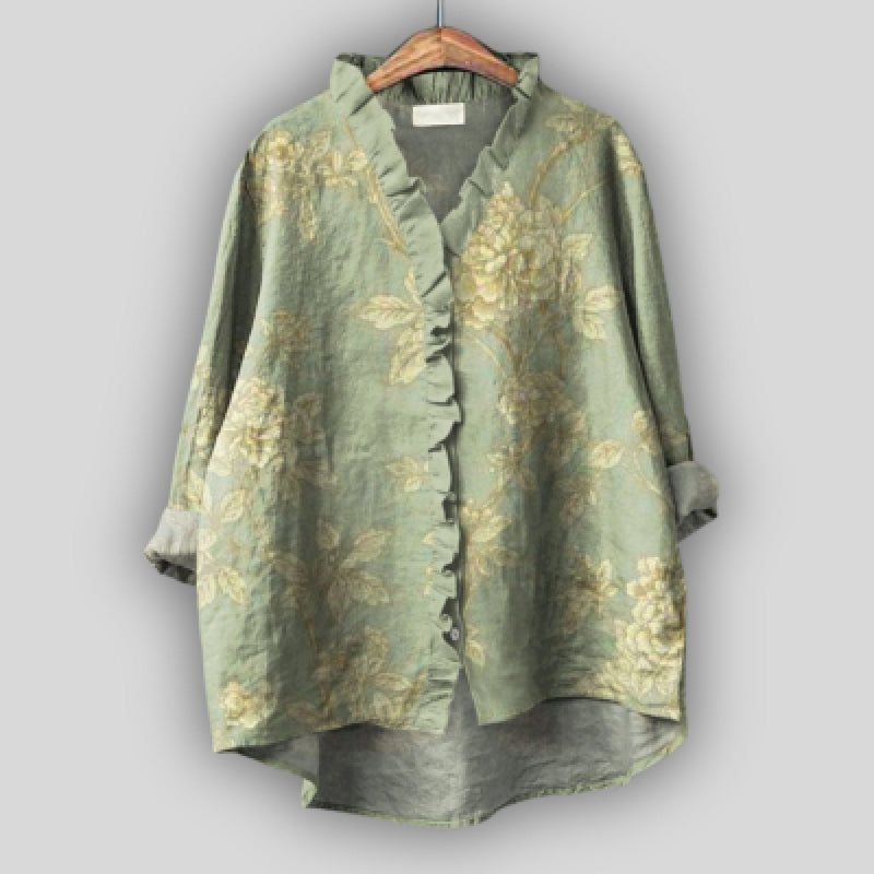 Chemise au style vintage intemporel