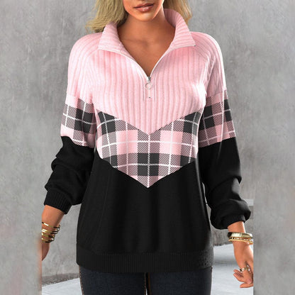 EP | Pull rose à la mode