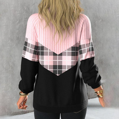 EP | Pull rose à la mode