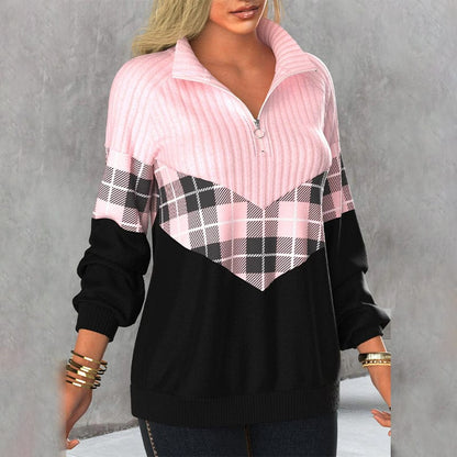 EP | Pull rose à la mode