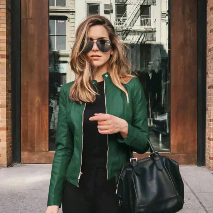 EP | Veste en cuir