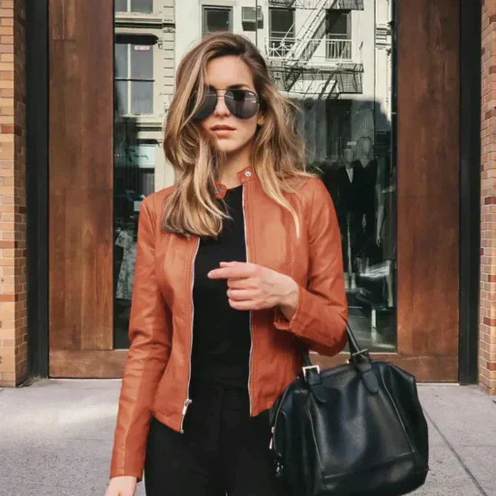 EP | Veste en cuir