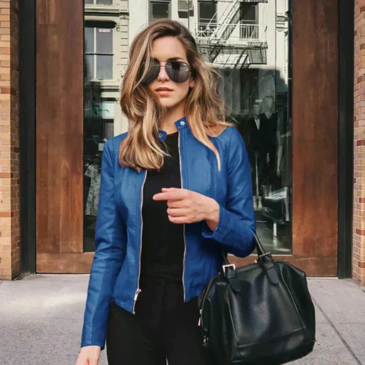 EP | Veste en cuir