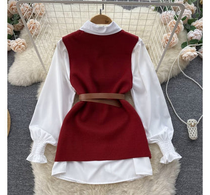 EP | Ensemble pull-over sans manches