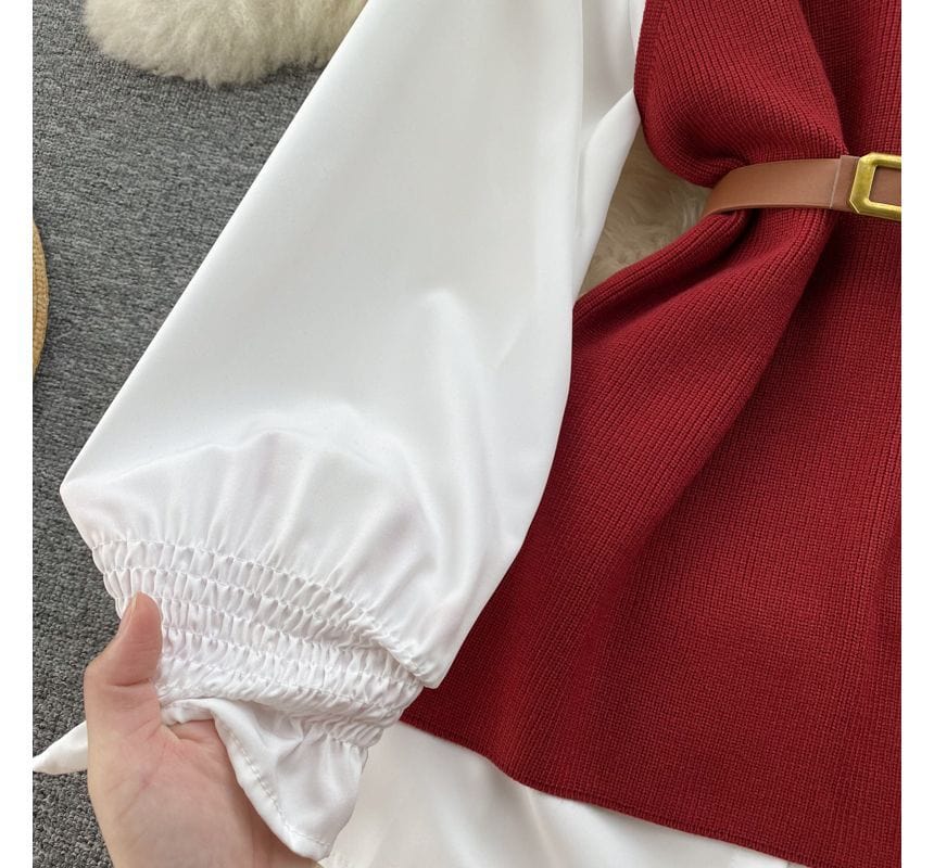 EP | Ensemble pull-over sans manches