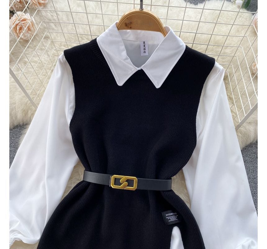 EP | Ensemble pull-over sans manches