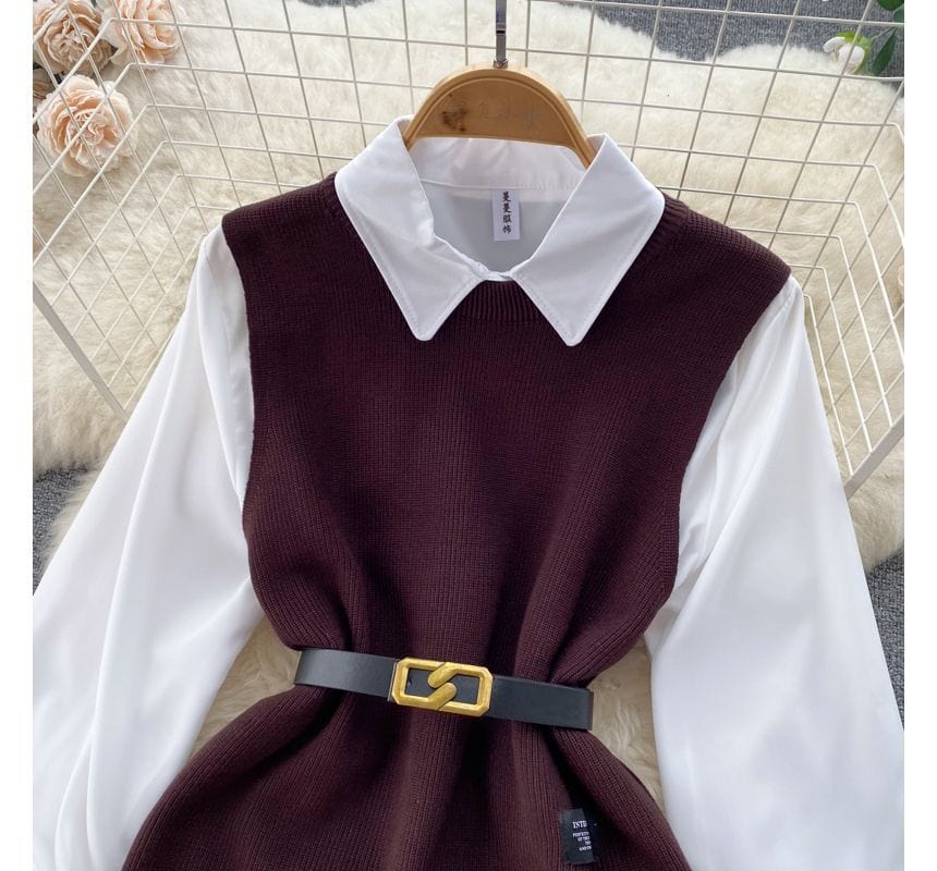 EP | Ensemble pull-over sans manches