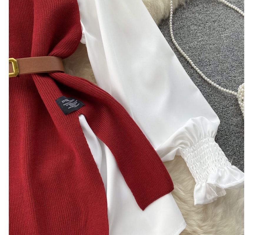 EP | Ensemble pull-over sans manches