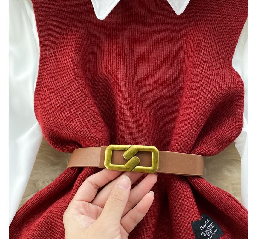 EP | Ensemble pull-over sans manches