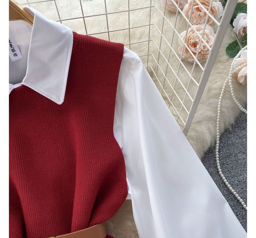 EP | Ensemble pull-over sans manches