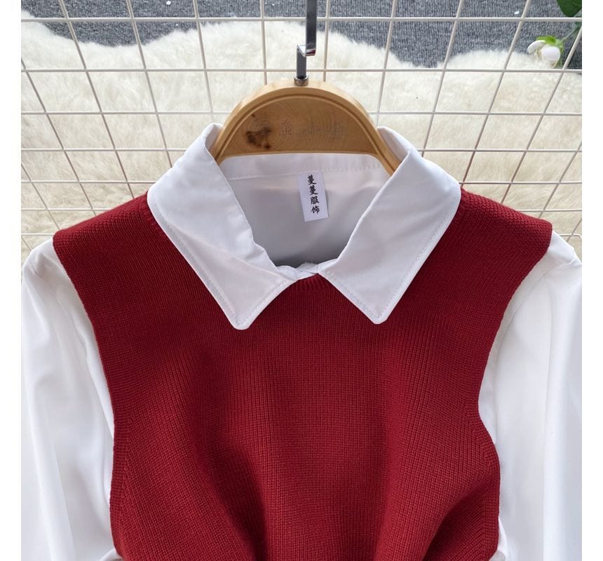 EP | Ensemble pull-over sans manches