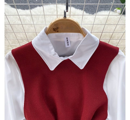 EP | Ensemble pull-over sans manches