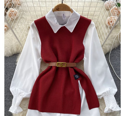 EP | Ensemble pull-over sans manches