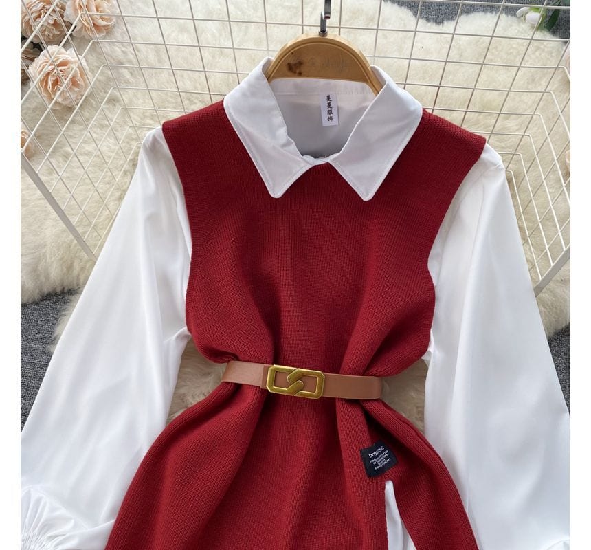 EP | Ensemble pull-over sans manches