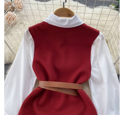 EP | Ensemble pull-over sans manches