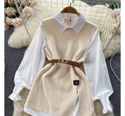 EP | Ensemble pull-over sans manches