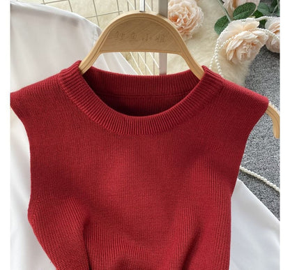 EP | Ensemble pull-over sans manches