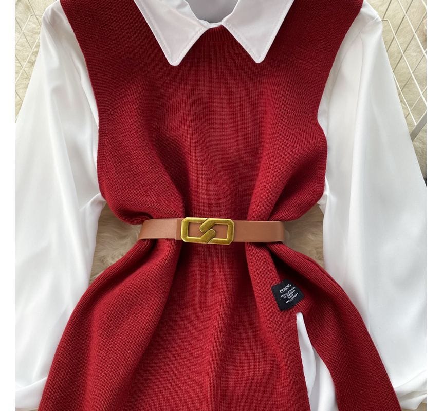 EP | Ensemble pull-over sans manches