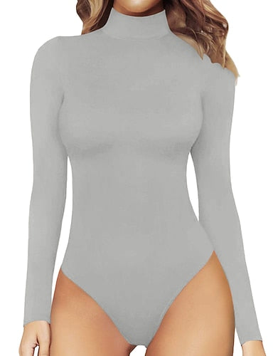 Rash Guard Swimsuit Colored Spandex Quick Dry Lightweight Breathable Long Sleeve Bodysuit Bathing Suit Surfing Beach Water Sports Summer