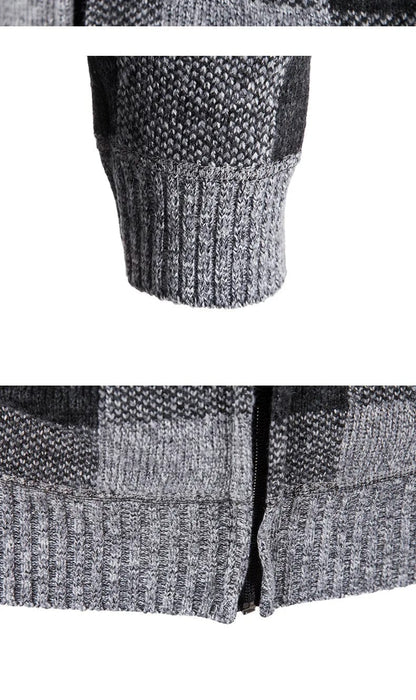 EP | Sweat à capuche à carreaux et manches longues