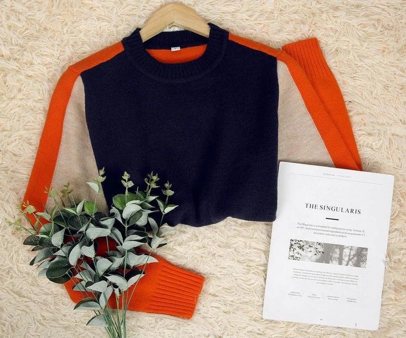 Pull au design classique