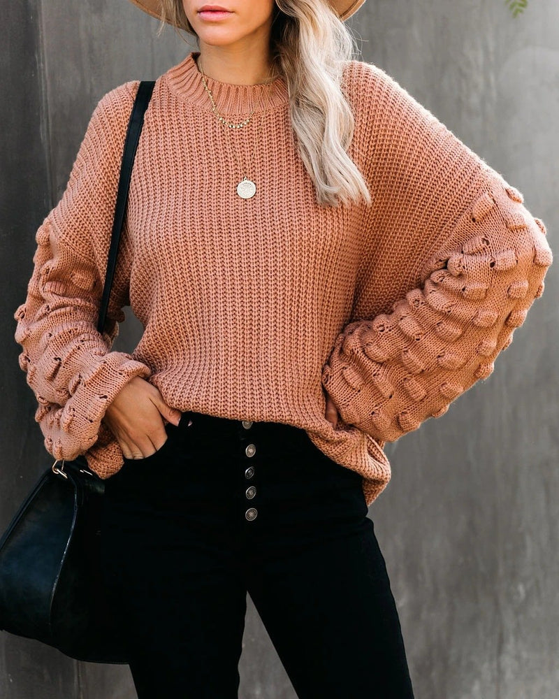 Pull au design réfléchi